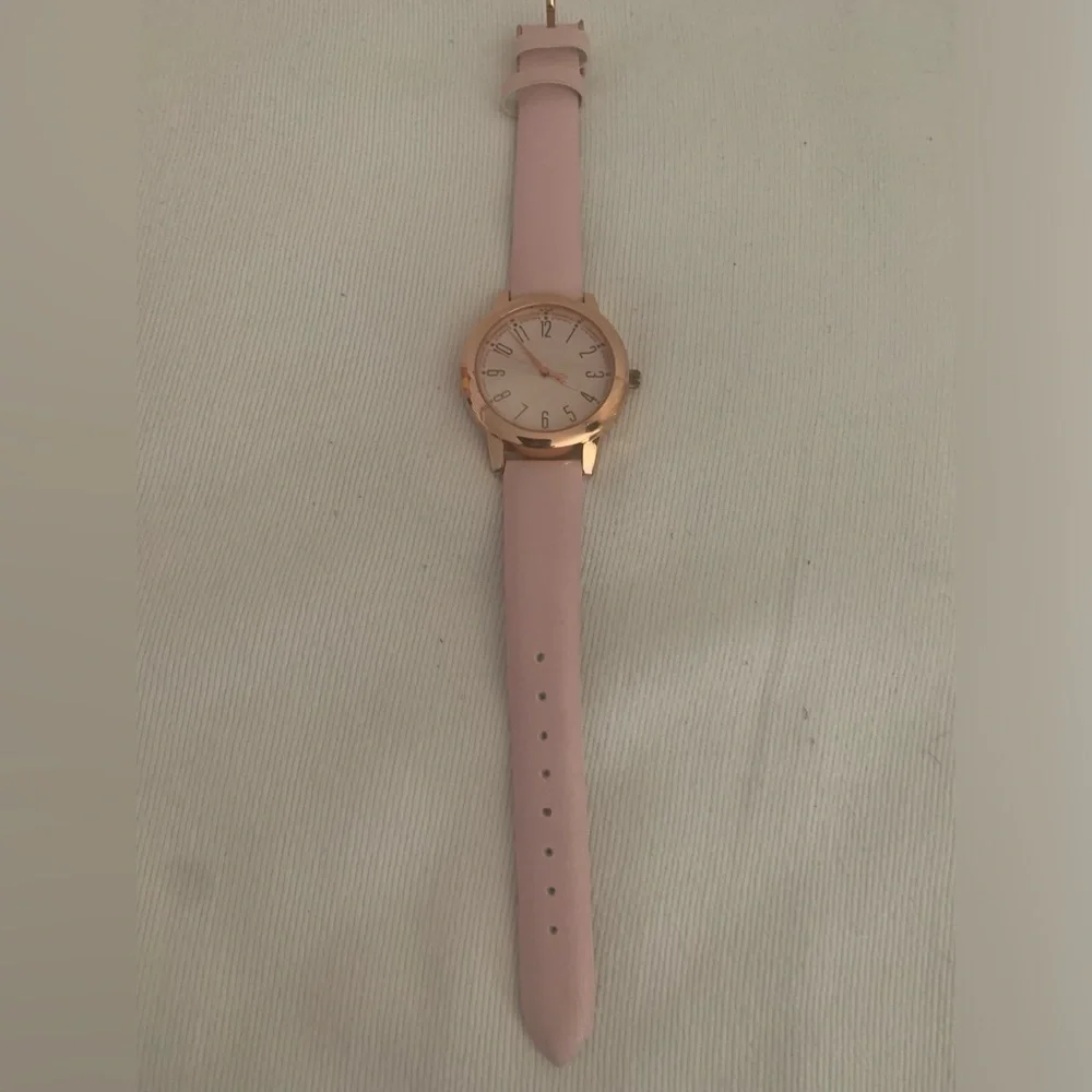 New Rose Tone Pink Watch, Never Worn, Needs Battery